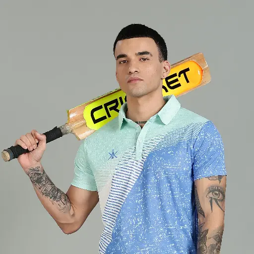 Knokkout Sports Premium Mint Green Polo T-Shirts